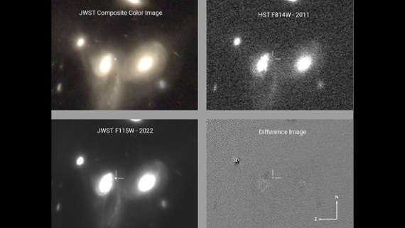 James Webb Space Telescope detects a surprise supernova