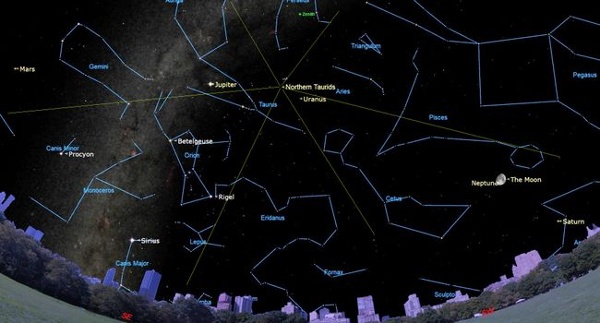 Don't miss the Taurid meteor shower peak tonight