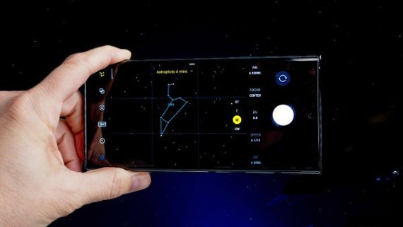 How to use Astrophoto mode on a Samsung Galaxy phone