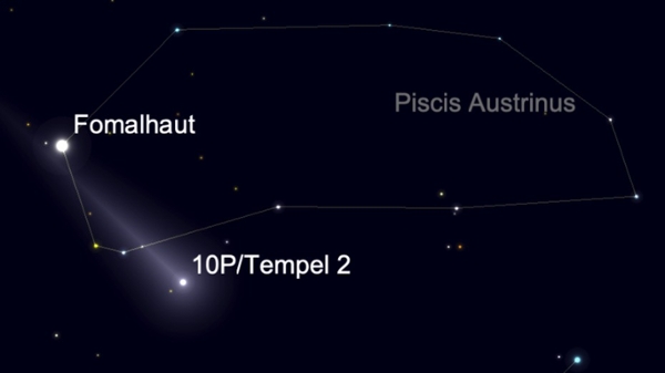 Monday, Sept. 28: Two comets lurk in the evening sky