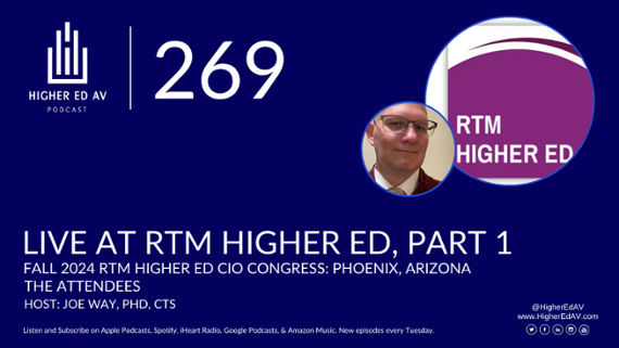 Live at RTM Higher Ed Fall CIO Congress: Attendees