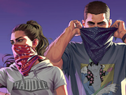 Cartoon image of two characters from "Grand Theft Auto 6."