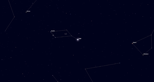 Monday, April 13: Spot Vega in daylight