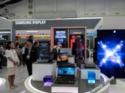 The Samsung Electronics Co. booth at the Computex 2026 expo in Taipei, Taiwan, on Wednesday, June 3, 2026. Computex is Asia's biggest electronics show, one that's transformed in recent years from a PC exhibition into an all-AI affair. Photographer: Lam Yik Fei/Bloomberg via Getty Images