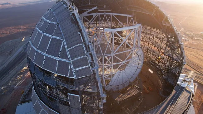 World's largest telescope comes together in Chile