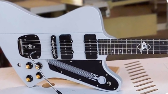 “Hopefully the neck isn’t… warped”: Kauer has made a Star Trek guitar that we actually want to play