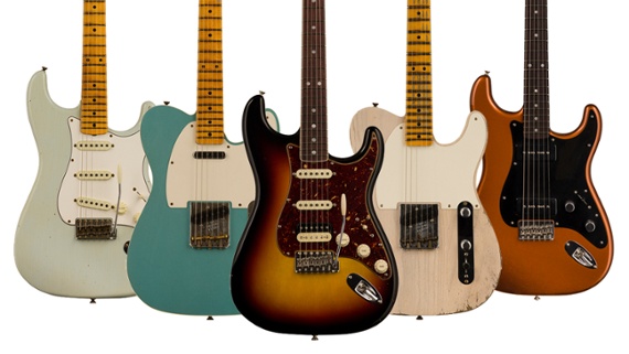 Fender ups the ante with five Mid-Year Collection Stratocaster and Telecaster models