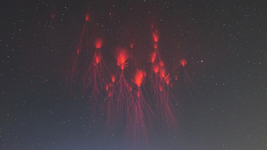 Spooky sprites in the sky shot wins Weather Photographer of the Year 2024