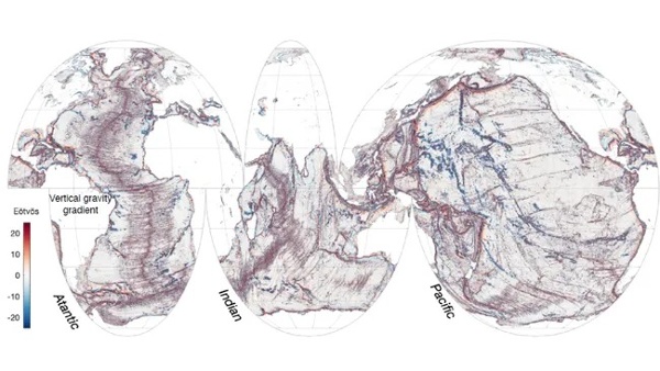 Satellites map Earth's ocean floors in unprecedented detail