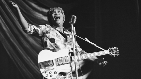 Favored by Angus Young, Pete Townshend, and Sister Rosetta Tharpe, here’s how the Gibson SG came to be