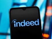 CANADA - 2026/02/01: In this photo illustration, the Indeed logo is seen displayed on a smartphone screen. (Photo Illustration by Thomas Fuller/SOPA Images/LightRocket via Getty Images)