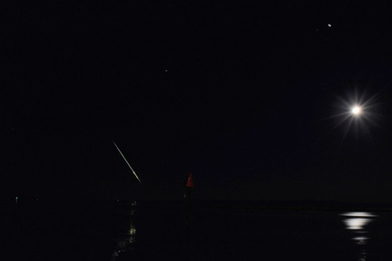 Brilliant fireball lights up night sky after SpaceX Crew-3 astronaut launch