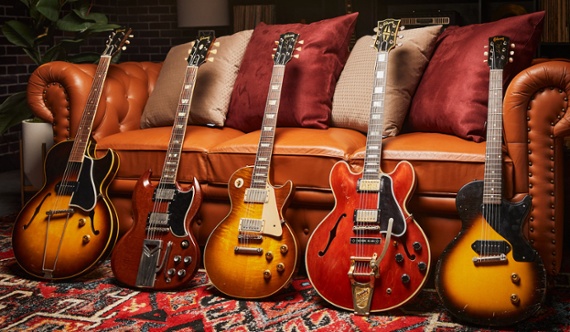 Gibson enters the vintage guitar market with the pioneering "Certified Vintage" program