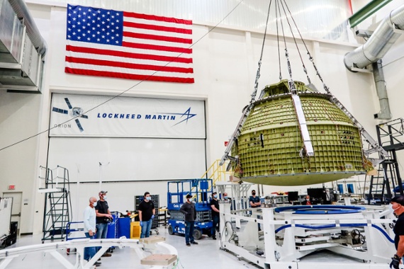 NASA orders 3 more Orion crew capsules for Artemis moon missions