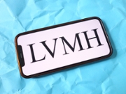 POLAND - 2025/09/07: In this photo illustration, the LVMH Moët Hennessy Louis Vuitton, commonly known as LVMH company logo is seen displayed on a smartphone screen. (Photo Illustration by Piotr Swat/SOPA Images/LightRocket via Getty Images)