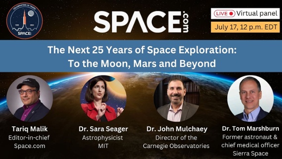 Join Space.com's 25th Anniversary Virtual Panel today