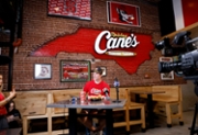 RALEIGH, NORTH CAROLINA - JUNE 16: Hockey star Andrei Svechnikov is seen at Raising Cane's Raleigh on June 16, 2026 in Raleigh, North Carolina. (Photo by Jaylynn Nash/Getty Images for Raising Cane's)