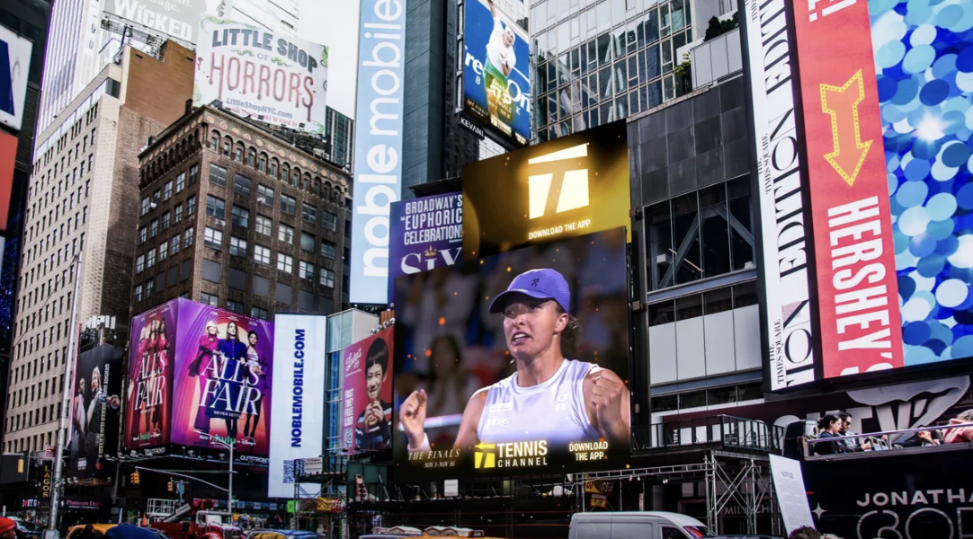 LED Spectaculars Cascade Down Frontage of New Times Square Hotel