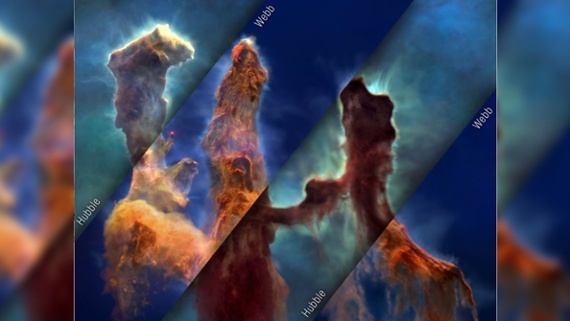 Tour the famous 'Pillars of Creation'