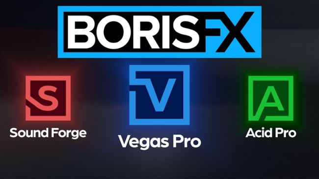 Boris FX Acquires Sound Forge, Acid Pro, Vegas Pro