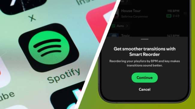 Spotify on mobile