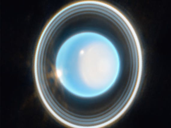 Rings around Uranus and more spotted by JWST!