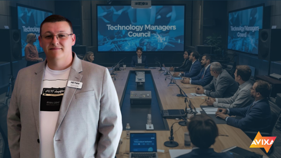 Dustin Myers Steps in as Chair of the AVIXA Technology Managers Council