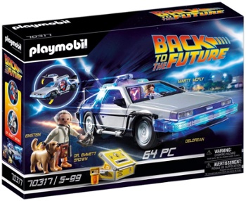 Save up to 40% on Playmobil's Back to The Future DeLorean and other sets right now