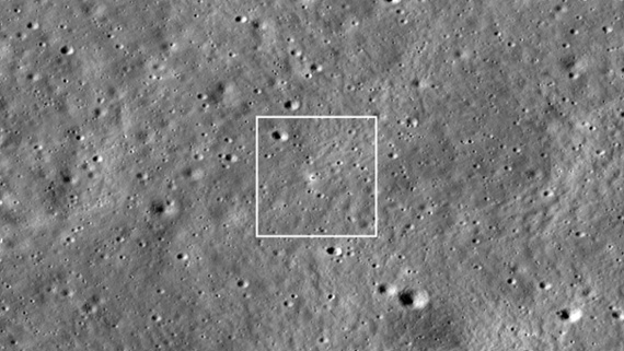 India's Chandrayaan-3 moon lander spotted from lunar orbit