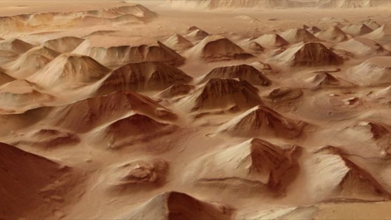 A mud lake on Mars might be hiding signs of life