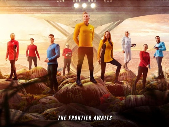 Salute First Contact Day with a fresh new 'Star Trek: Strange New Worlds' trailer and poster