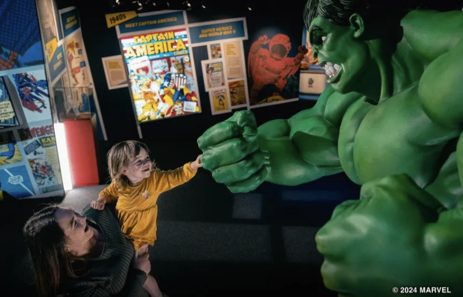 Marvel: Earth's Mightiest Exhibition Powered by 70 Immersive Speakers