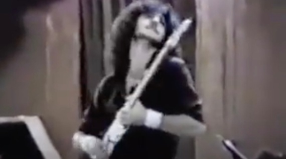 Watch a 16-year-old Jason Becker blow the roof off his high school talent show with a flawless cover of Yngwie Malmsteen's Black Star