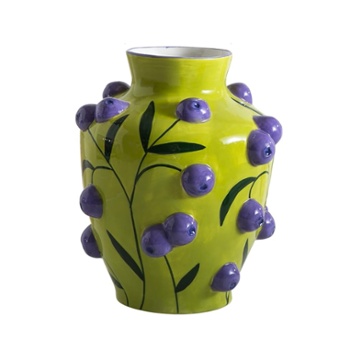 Blueberry Ceramic Vase, Amazon