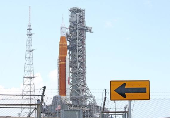 NASA's Artemis 1 moon rocket returns to launch pad for crucial tests