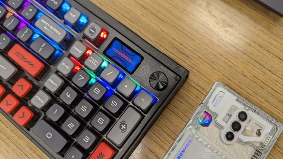 Hands-on with RedMagic's 5th-anniversary giveaway prizes — ft. the RedMagic 8 Pro, a mechanical keyboard, and more!