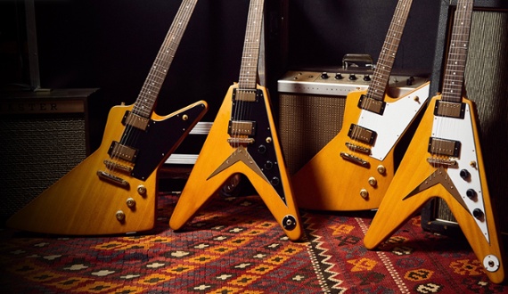 Epiphone unveils mid-priced versions of Gibson's ultra-exclusive 1958 Korina Explorer and Flying V guitars