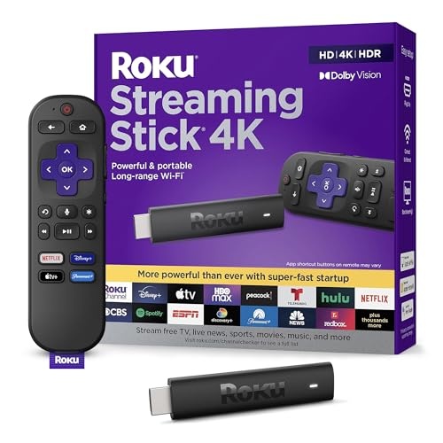 Roku Streaming Stick 4K: was $49.99 now $29 at Amazon