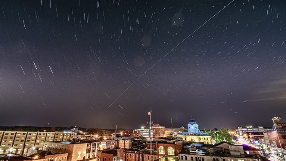 ISS may be more visible in the night sky throughout May