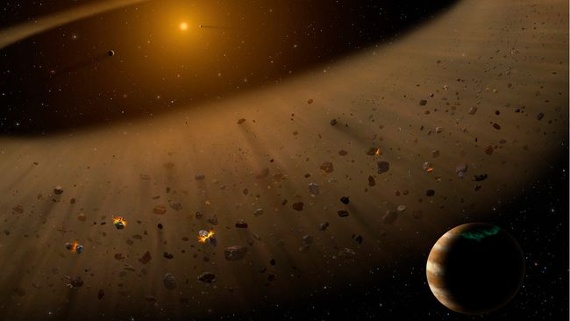 Galactic archeology reveals Andromeda's a violent past