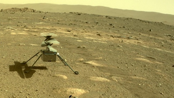 Mars helicopter Ingenuity sheds light on Martian dust