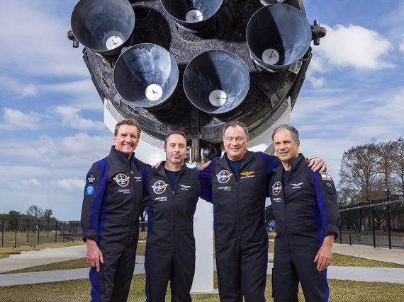 Axiom's 1st private astronaut crew is ready to fly to space