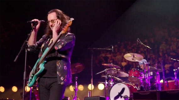 Watch pro-shot footage of Rush performing Working Man with Chad Smith at the LA Taylor Hawkins tribute concert