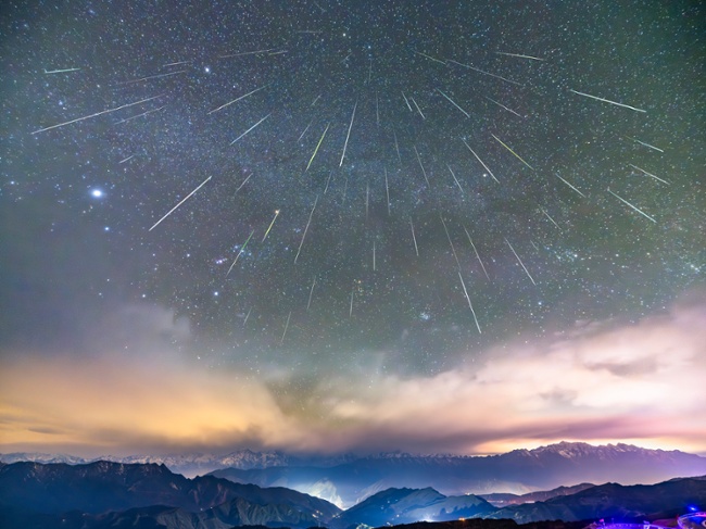 Geminid meteor shower peaks this week