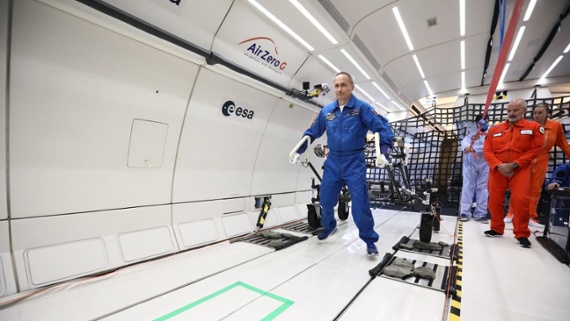 Watch an aircraft become a moon gravity research lab