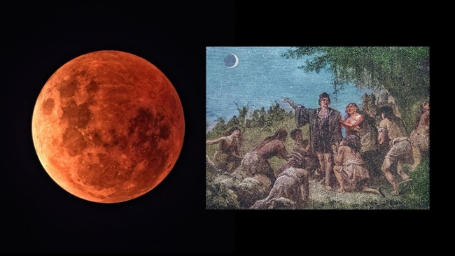 How a 'blood moon' helped Christopher Columbus in 1504