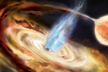 Listen to the 'echoes' of black holes chowing down on stars
