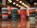 Starbucks says "Festive is a tap away" for holiday cups