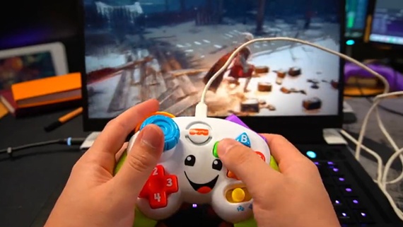 Fisher-Price baby controller gets modded for Elden Ring