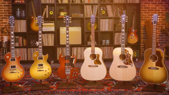 Gibson revives its Faded finish for six fresh Original Collection electric and acoustic models